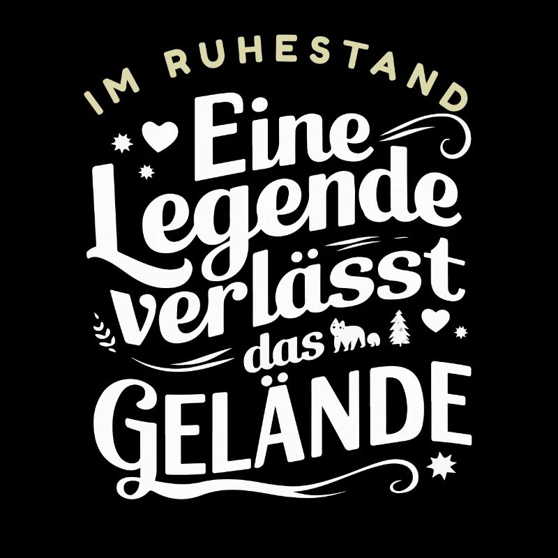 Ruhestand Legende Rentner Abschiedsgeschenk