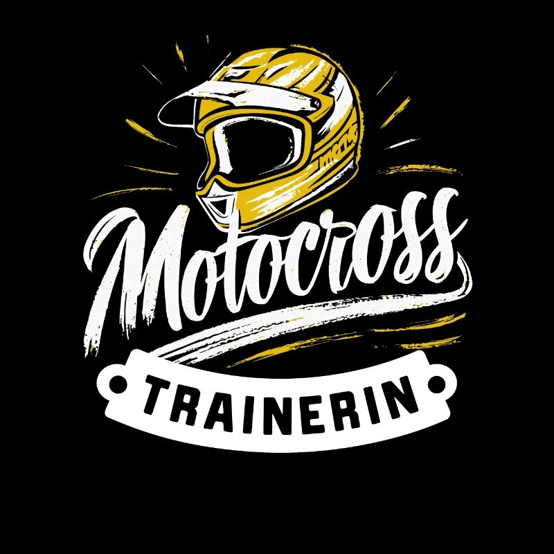 Motocross-Junge Trainerin