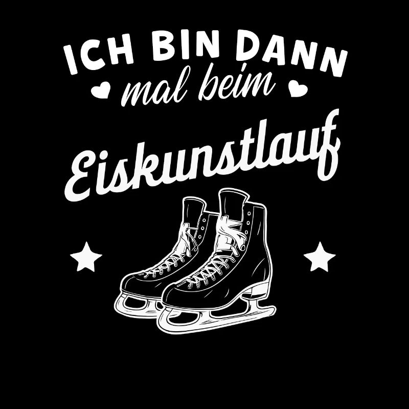 Eiskunstlauf-Shirt Schlittschuh-Fan Geschenkidee