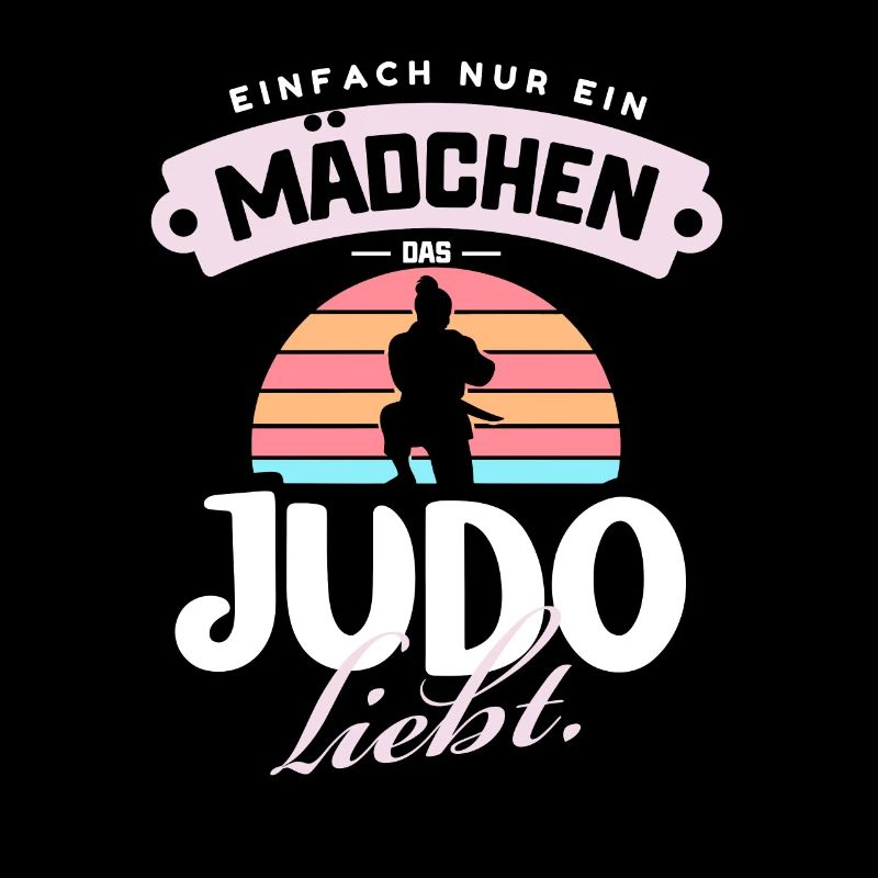 Mädchen liebt Judo Kampfsport Geschenkidee