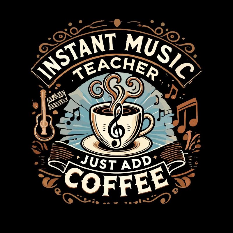 Instant-Musiklehrer Einfach Kaffee hinzufügen