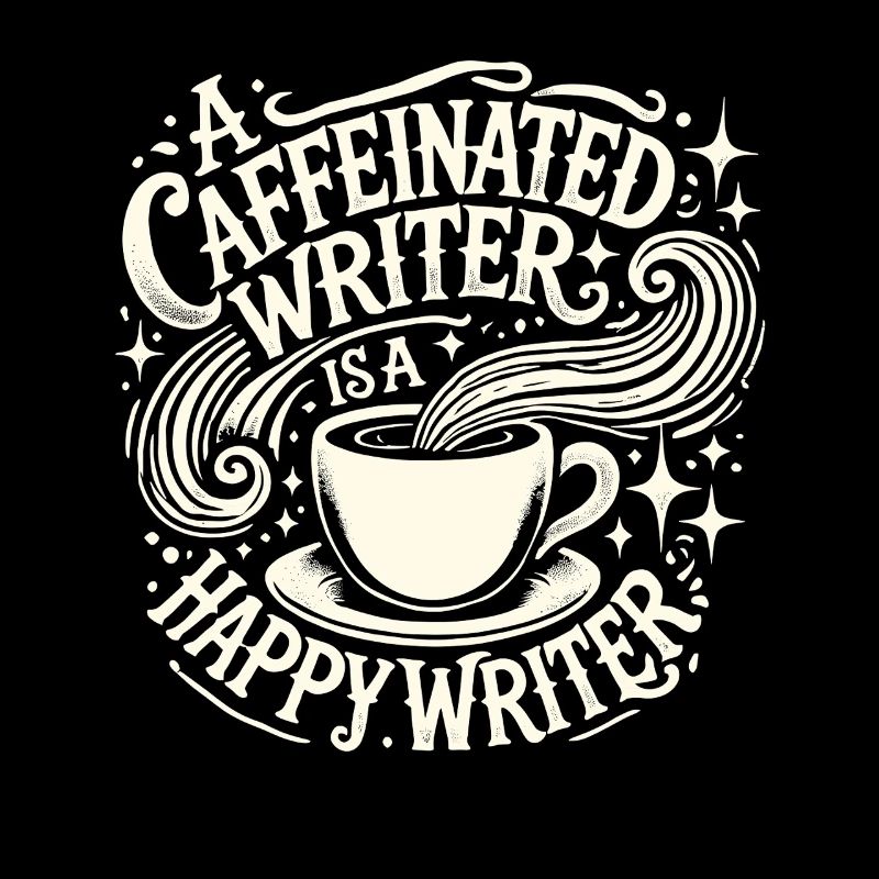 Ein koffeinhaltiger Autor ist ein glücklicher