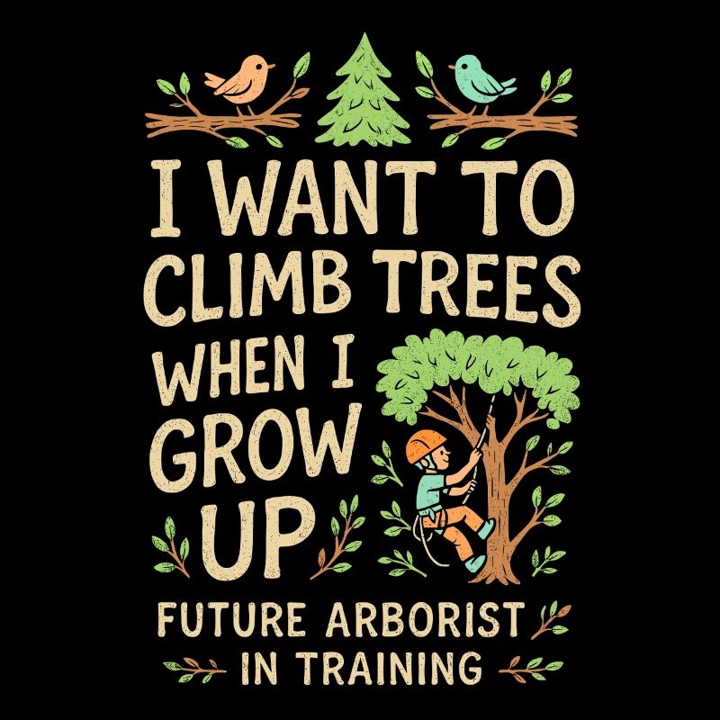 Ich möchte auf Bäume klettern, wenn ich groß bin