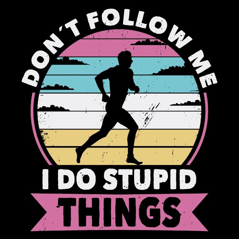 Ne me suivez pas en train de courir