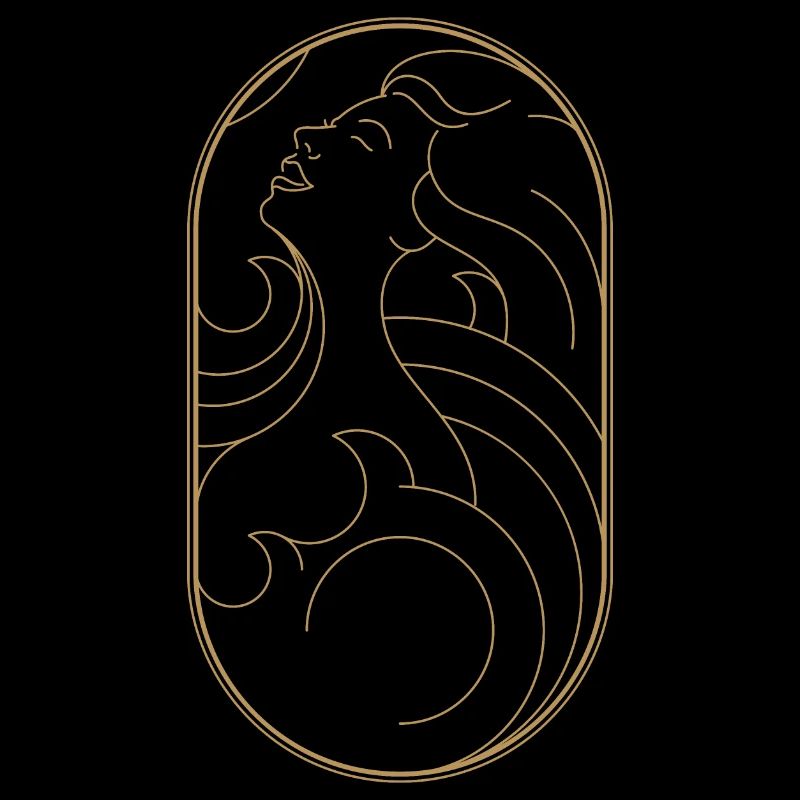 Beauty Artdeco Digital Art Prints - Objets de collection