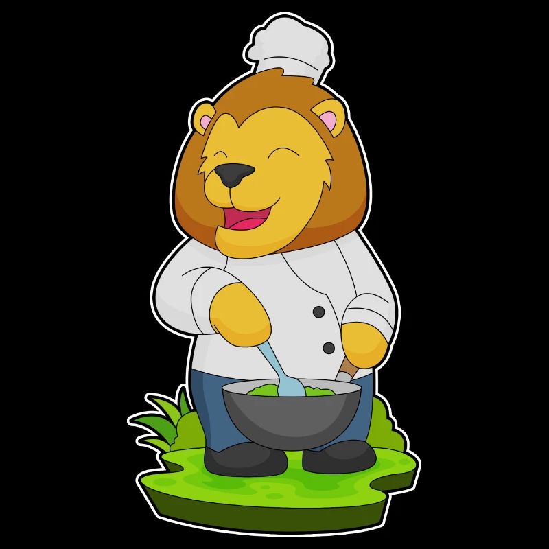 Chapeau de chef Lion