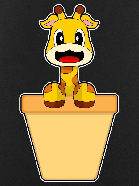 Giraffe Cream Cone