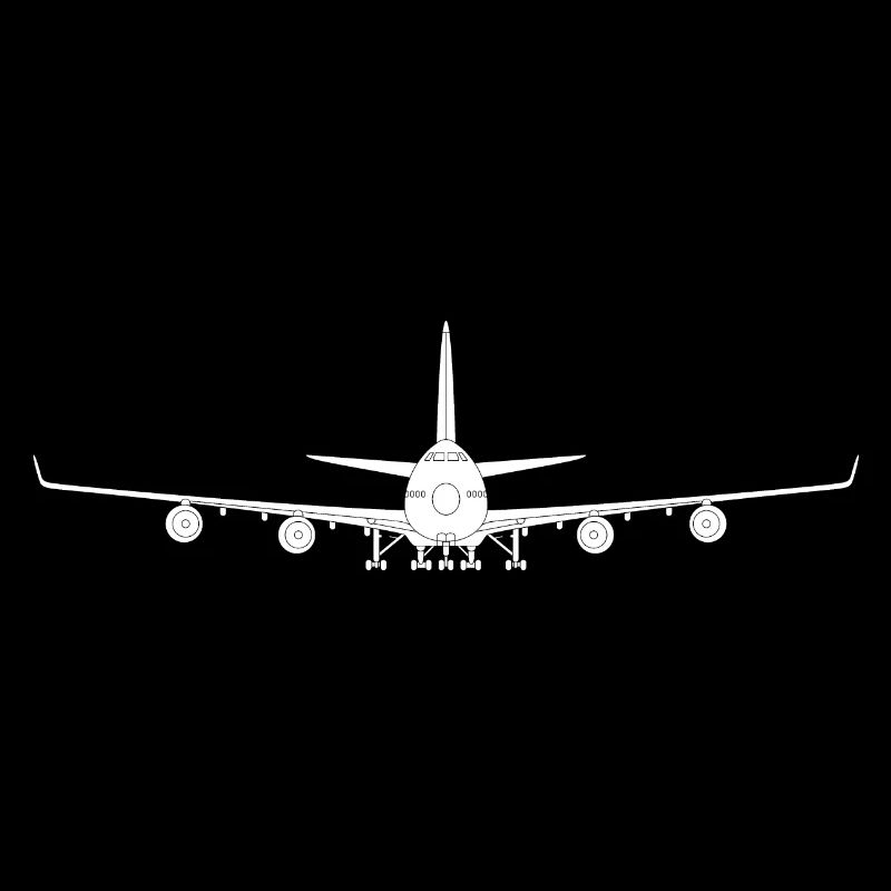 Jumbo jet in white! Fire gift idea pilot