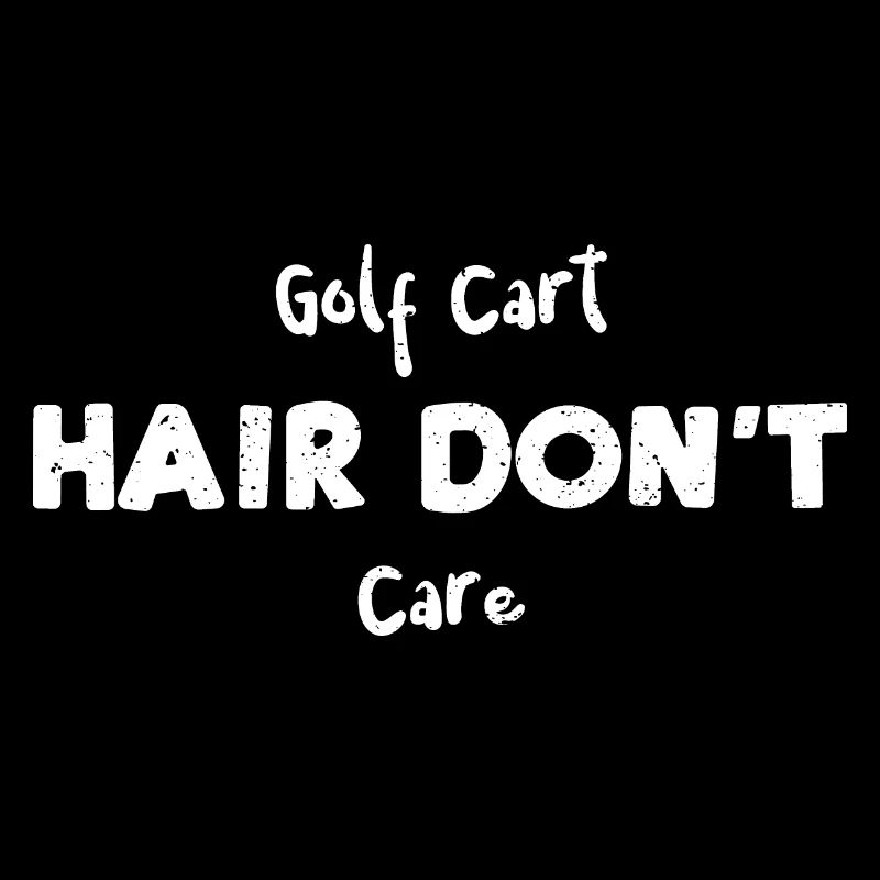 Les cheveux de voiturette de golf ne s’en soucient pas