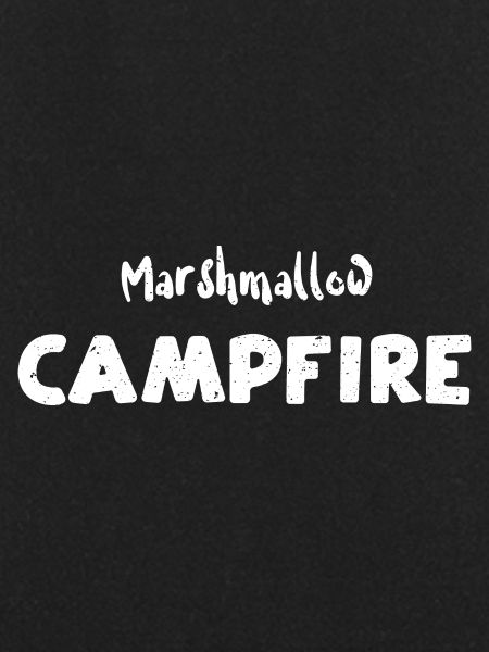 Marshmallow Campfire - Camping