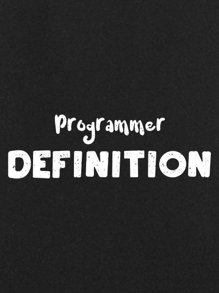 Programmer Definition - Coding