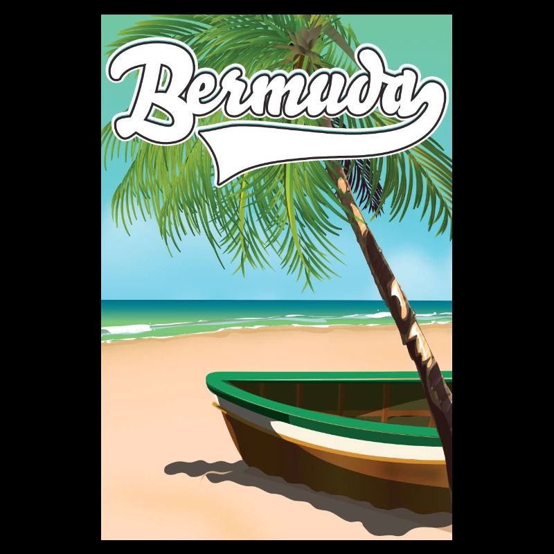 Affiche vacances aux Bermudes