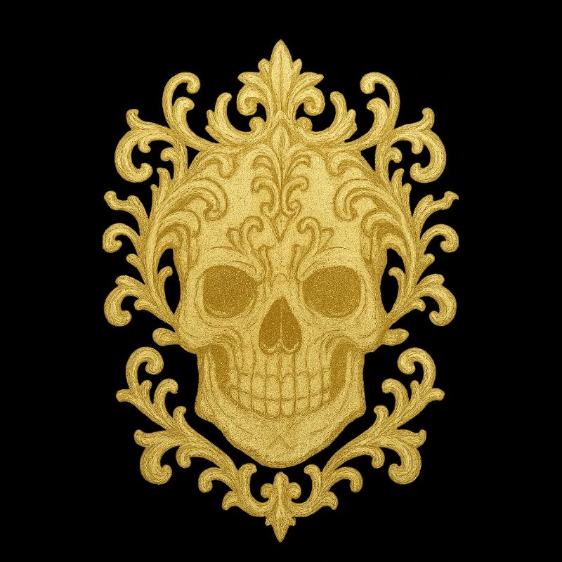 Totenkopf der gut aussieht