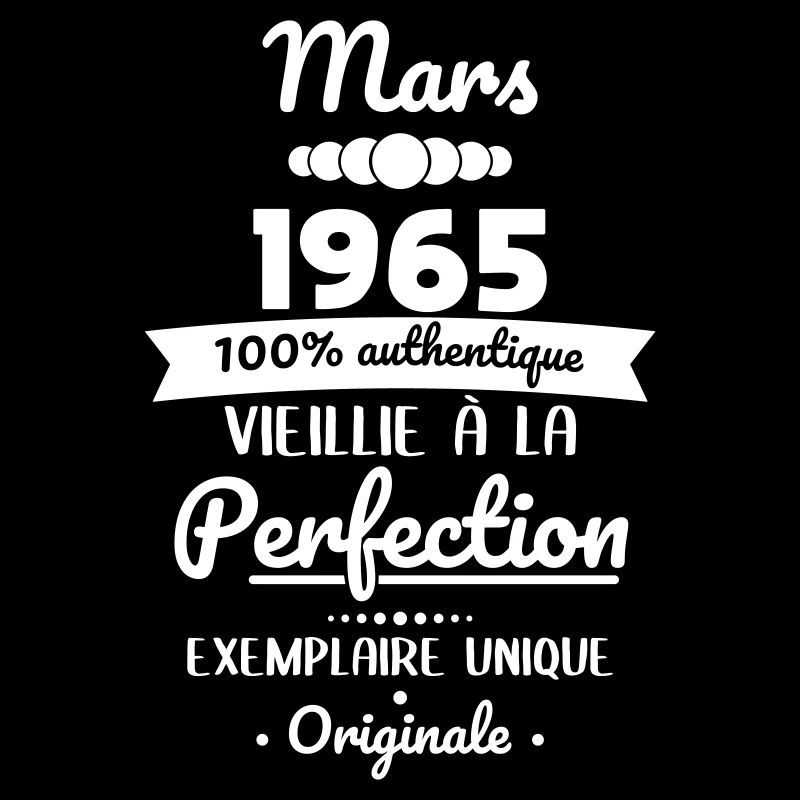Anniversaire 60 ans - Mars 1965 Originale