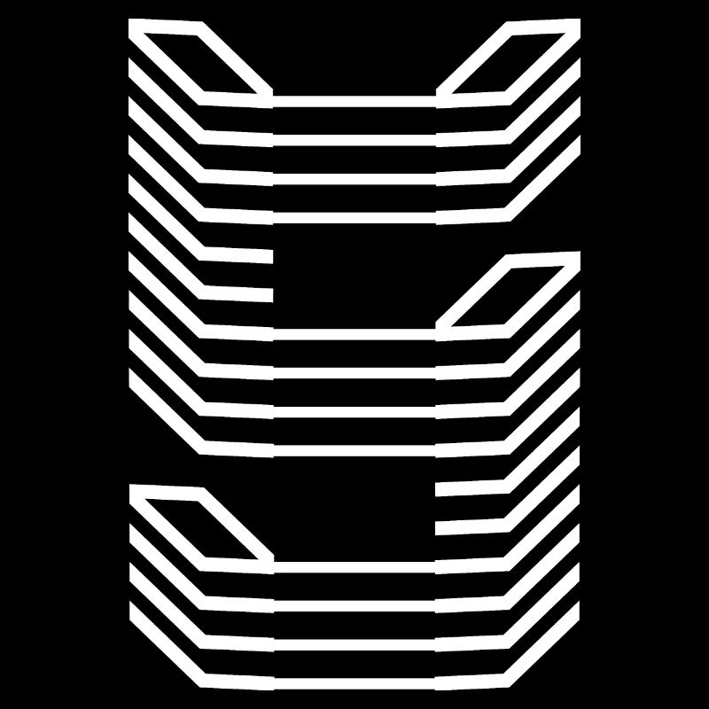 Conception unique du logo Letter S « Blanc »