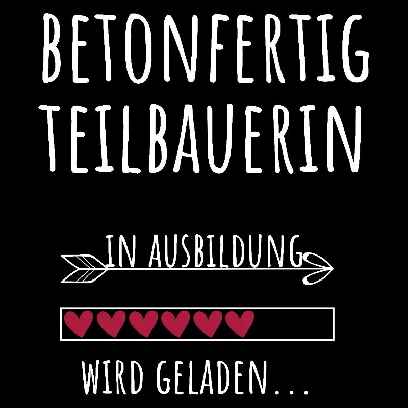 Betonfertigteilbauerin Ausbildung Beruf Geschenk