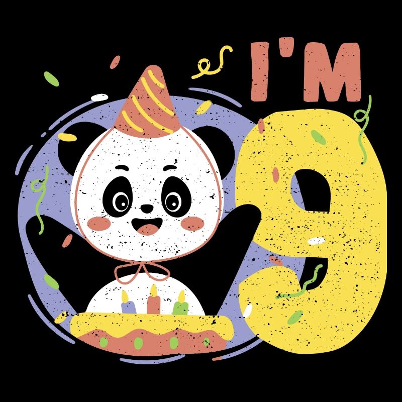 I'm 9 - 9. Geburtstag