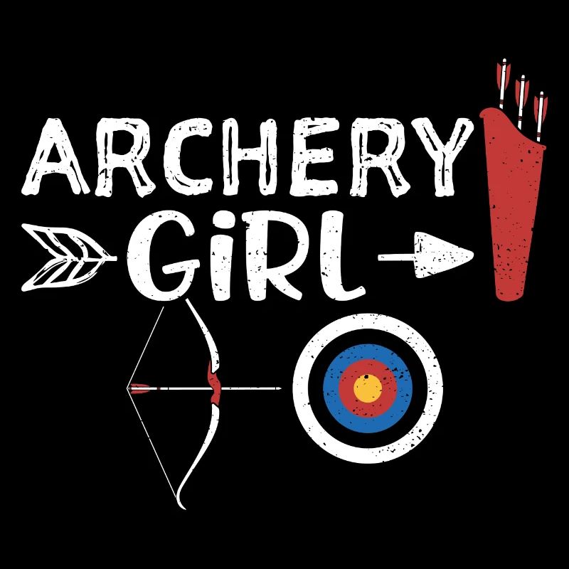 Fille de tir à l'arc - tir à l'arc