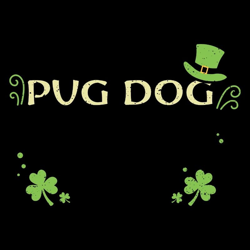 Pug Dog - St. Patrick's Day