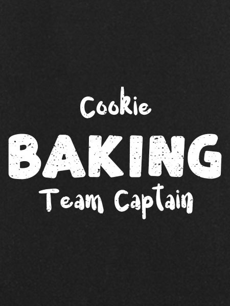 Cookie Baking Team Captain