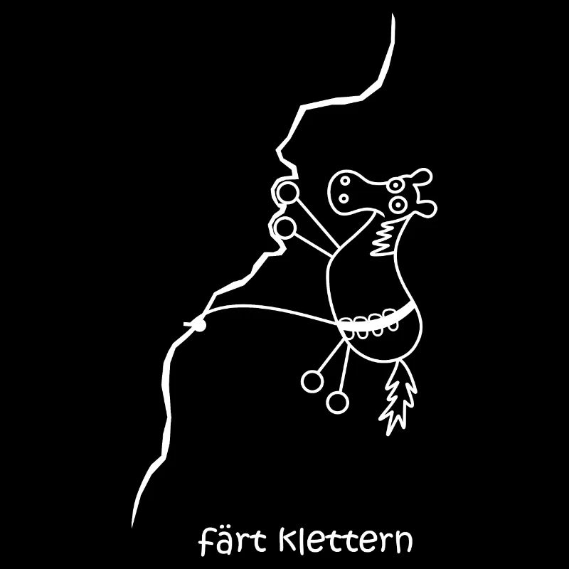 färt klettern, klettert, Pferd mit Rädern, climb