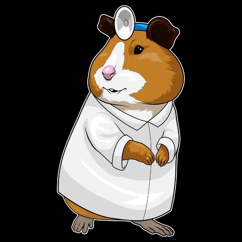 Hamster Arzt Arztkittel