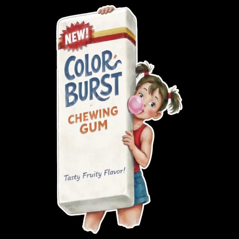 Retro Chewing Gum