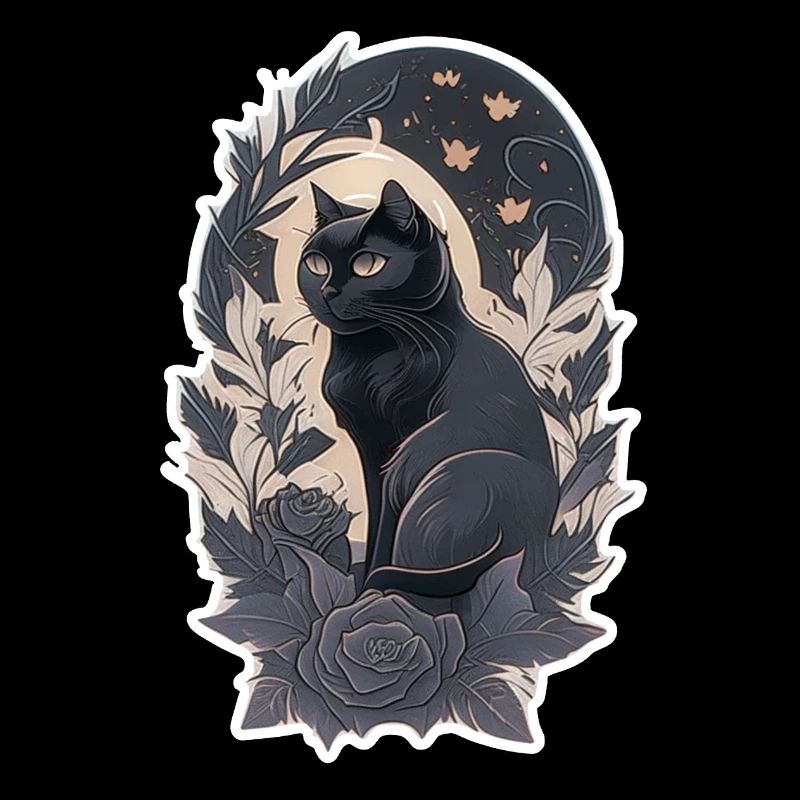 chat style gothique