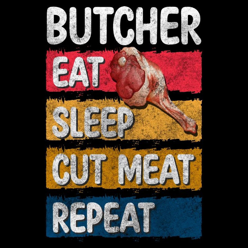 Metzger Fleisch Schwein Arbeit