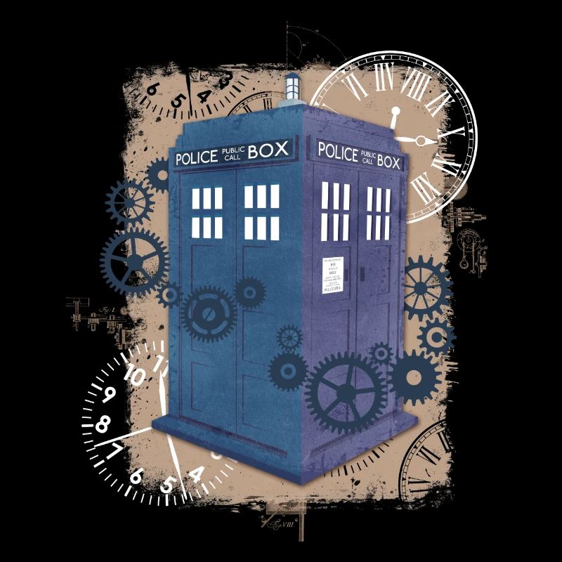 Steampunk policebox blc