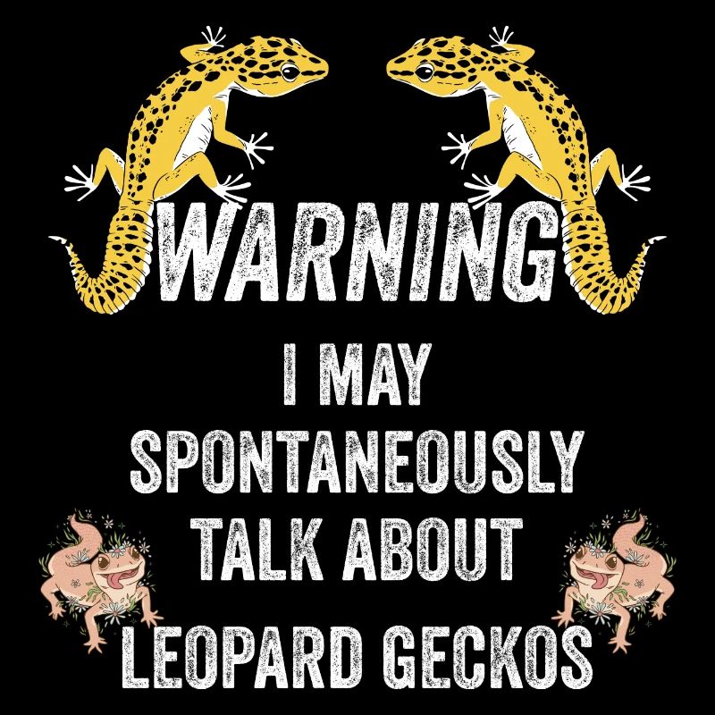 Warnung kann spontan über Leopardgecko sprechen