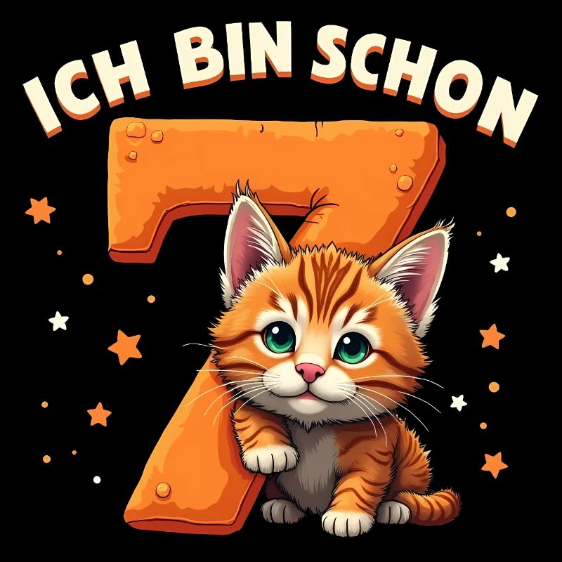 7. Geburtstag - Ich bin schon 7 Jahre