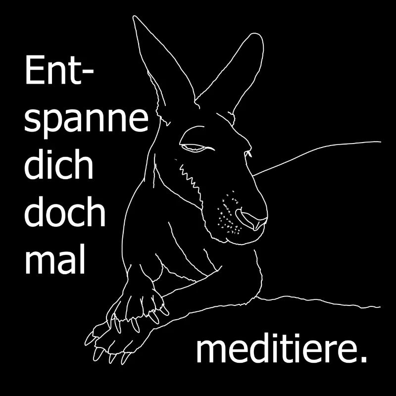 Känguru Entspannung