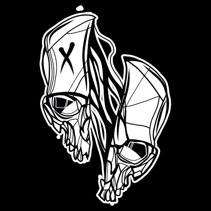 Split Skull // Illustration