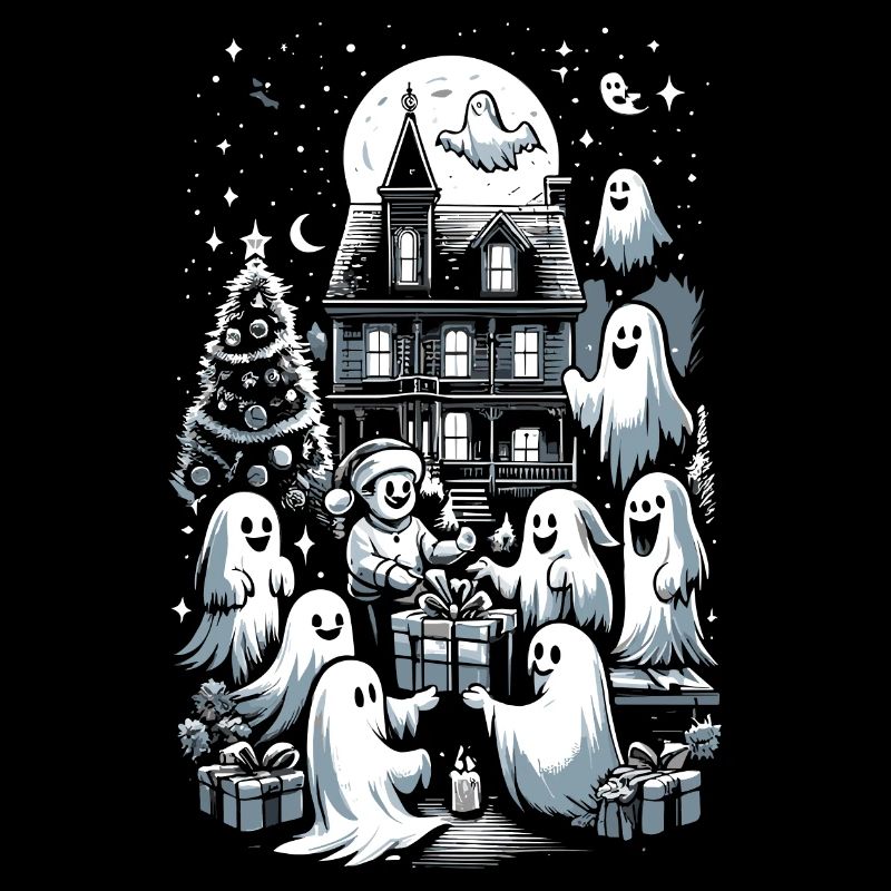 Ghostly Gift Exchange Ghostly Christmas