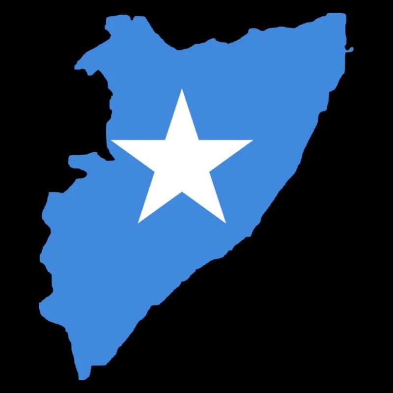Carte du drapeau de la Somalie