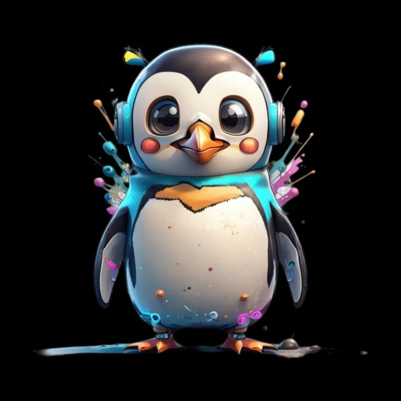 Roboter Pinguin