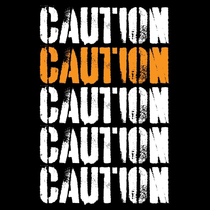 Caution Achtung