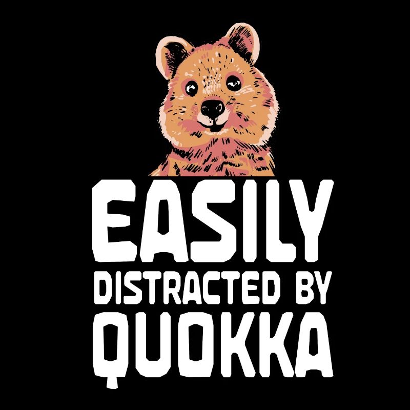 Easily distracted by Quokka Australia Tierliebh