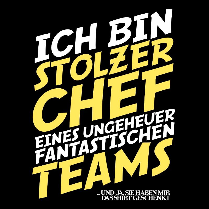 Stolzer Chef Eines Fantastischen Team Chefin Büro