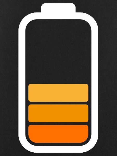 HALF BATTERY - White