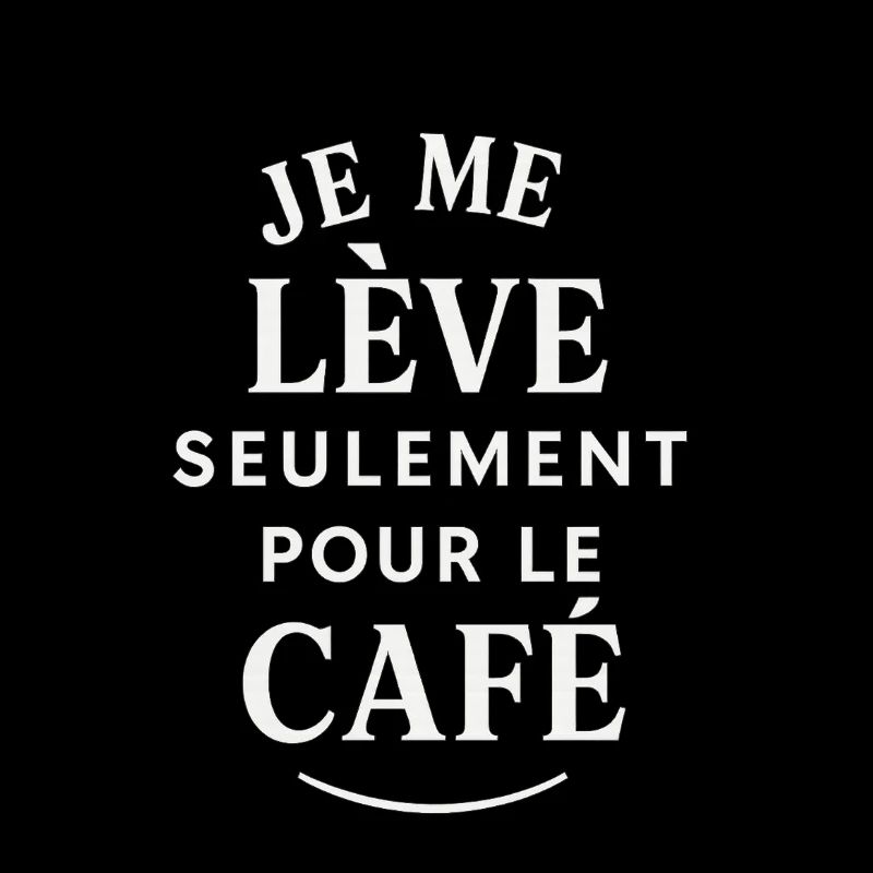 Ich stehe auf, um Kaffee zu trinken
