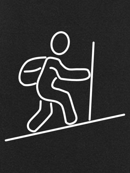 Bergwanderer Bergsteiger
