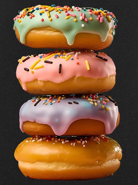 Saftige Donuts