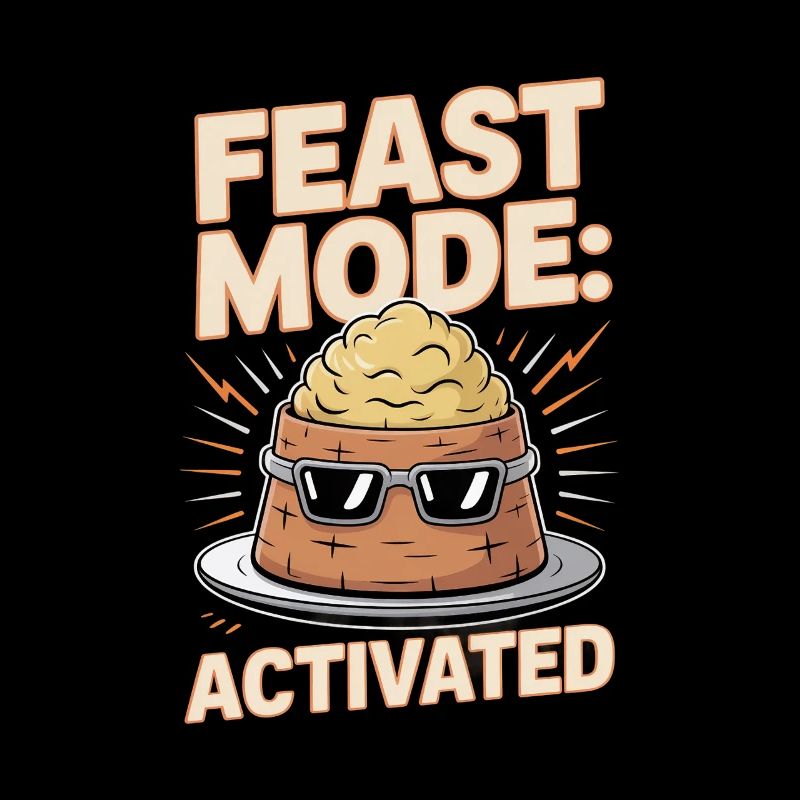 Feast Mode Activated Thanksgiving