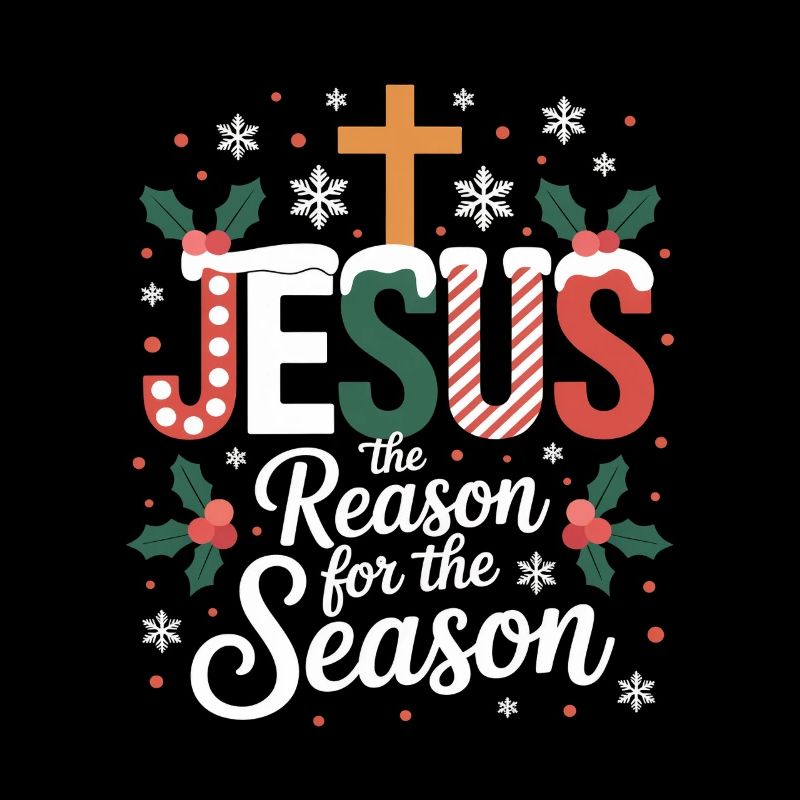 Jésus La raison de la saison Noël