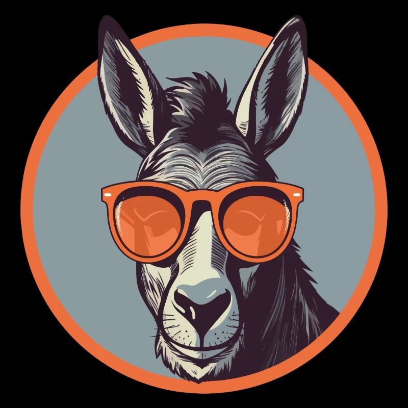 Âne, Lunettes de soleil, Mule, Mulet