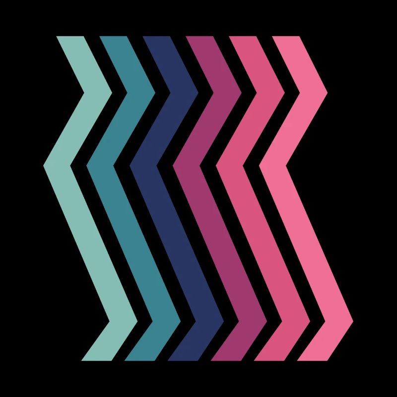 Geometrische Muster Retro Arcs Geometric Pattern