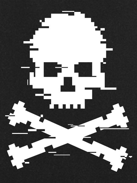 Glitch skull