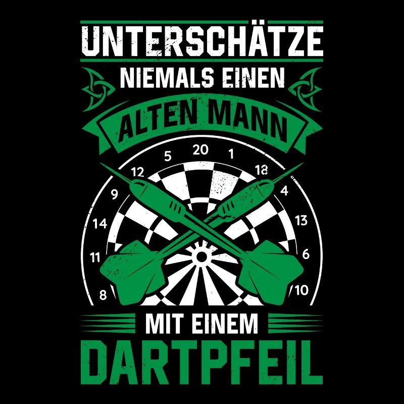 Unterschätze Niemals Einen Mit Einem Dartpfeil Dar